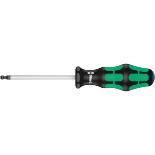 Wera 352 Ball end screwdriver for hexagon socket screws, 3/8" x 150 mm