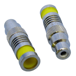 Philmore 45-2107 YL Compression In-Line RCA Female Connector