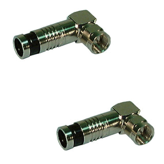 Philmore 45-5706 Rt Angle Compression F Male Connector