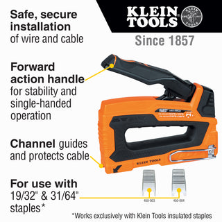 Klein Tools 450-003 Staples, 11/32-Inch x 19/32-Inch Insulated