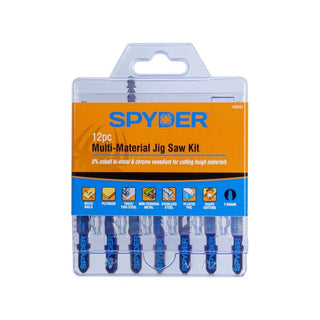 Spyder 300065 T-shank High-carbon Steel Blade Set 12Pc.