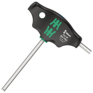 Wera 454 HF T-handle hexagon screwdriver Hex-Plus with holding function, 6 x 100 mm