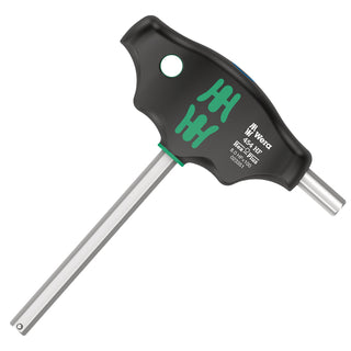 Wera 454 HF T-handle hexagon screwdriver Hex-Plus with holding function, 8 x 100 mm