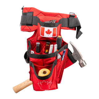 Badger 461174 Carpenter Standard Tool Belt - Canada Flag