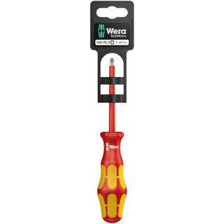 Wera 165 i PZ/S SB VDE Insulated screwdriver for PlusMinus screws (Pozidriv/slotted), # 1 x 80 mm