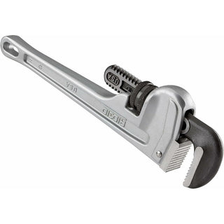 Ridgid 47057 Aluminum Straight Pipe Wrench, 12"