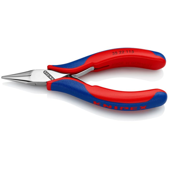 Knipex 35 22 115 4 1/2" Electronics Pliers-Half Round Tips
