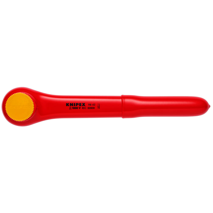 Knipex 98 42 1/2" Drive Reversible Ratchet-1000V Insulated