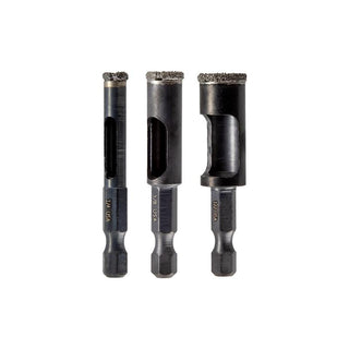 Spyder 600950 Diamond Arbored Hole Saw Set (3-Piece)