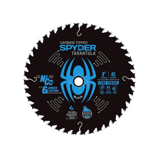 Spyder 13052 Circular Saw Blade, 8 Inch Diameter, 40T Fine Panel Saw