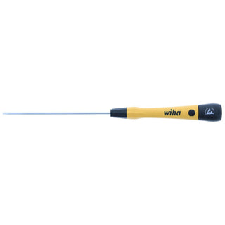 Wiha Tools Tools 27275 ESD PicoFinish Precision Slotted Screwdriver - 2.0mm x 100mm