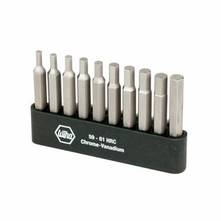 Wiha Tools 74986 10 Piece Hex Power Bit Belt Set