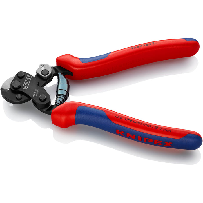 Knipex 95 62 160 TC 6 1/4" Wire Rope Shears-Tire Cord Cutter