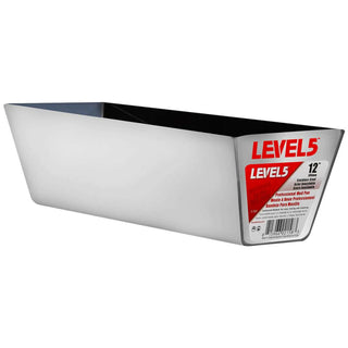 Level5 5-332 12" Stainless Steel Mud Pan