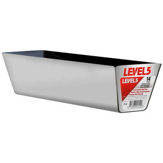 Level5 5-334 14" Stainless Steel Mud Pan