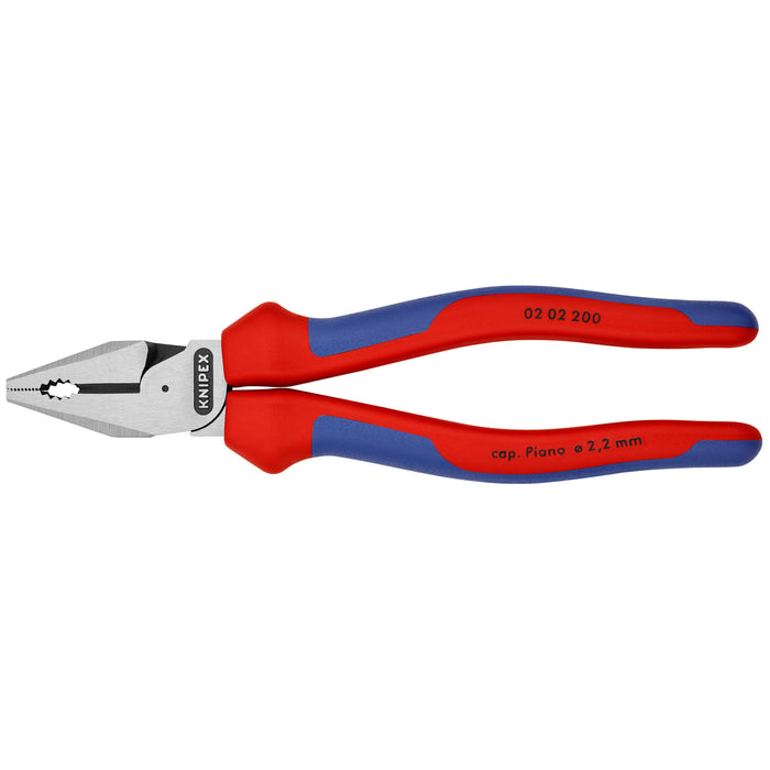 Knipex 02 02 200 SBA 8" High Leverage Combination Pliers