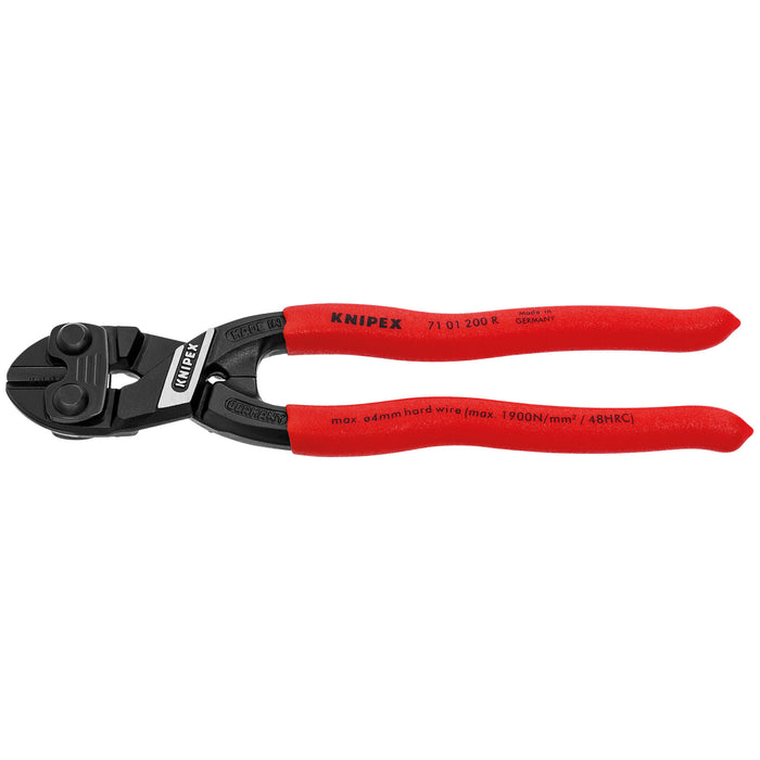 Knipex 71 01 200 R 8" CoBolt® High Leverage Compact Bolt Cutters-Fencing