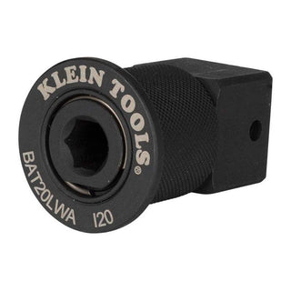 Klein Tools BAT20LWA 7/16-Inch Adapter for 90-Degree Impact Wrench