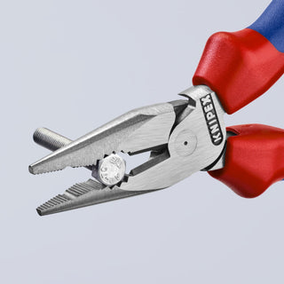 Knipex 08 22 145 T BKA 5 3/4" Needle-Nose Combination Pliers-Tethered Attachment