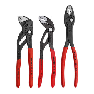 Knipex 9K 00 80 156 US 3 Pc Top Selling Pliers Set