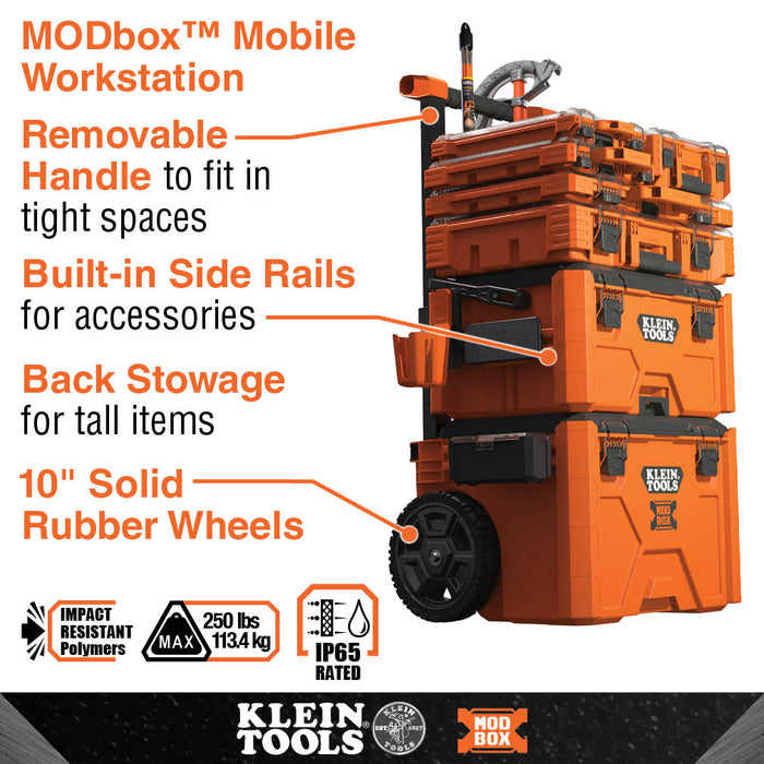 Klein Tools 54811MB MODbox Replacement Bins, Tall, 4-Pack