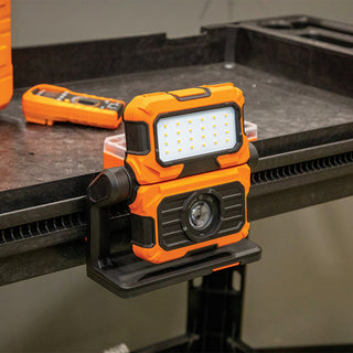 Klein Tools 56417 MODbox Rechargeable Dual Beam LED Work Light