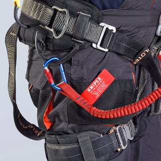 Knipex 00 50 12 T BKA 38" Tool Tethering Lanyard with Captive Eye Carabiner up to 13 lbs.