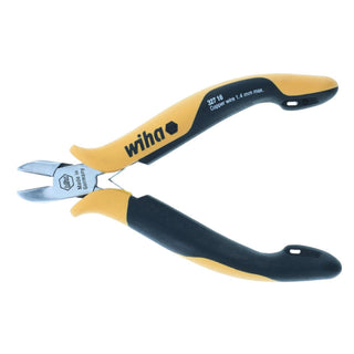 Wiha Tools 32716 Wide Oval Head Bevel ESD Precision Cutters