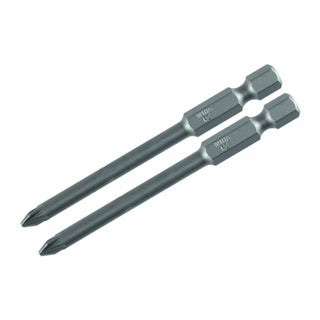 Wiha Tools 73901 Posidriv Power Bit #0x70mm 2Pk