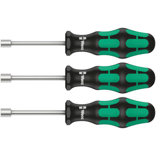 Wera 395 HO/3 Sanitary Nutdriver set, 3 pieces