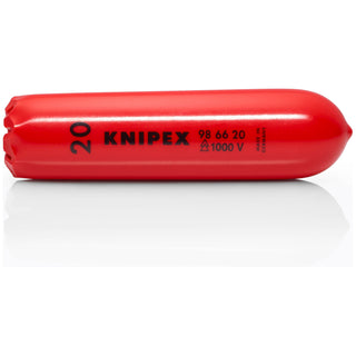 Knipex 98 66 20 Self-Clamping Plastic Slip-On Cap-1000V Insulated