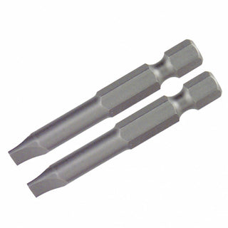 Wiha Tools 74062 Slotted Power Bit, 3.5 x 50mm 2 Pack