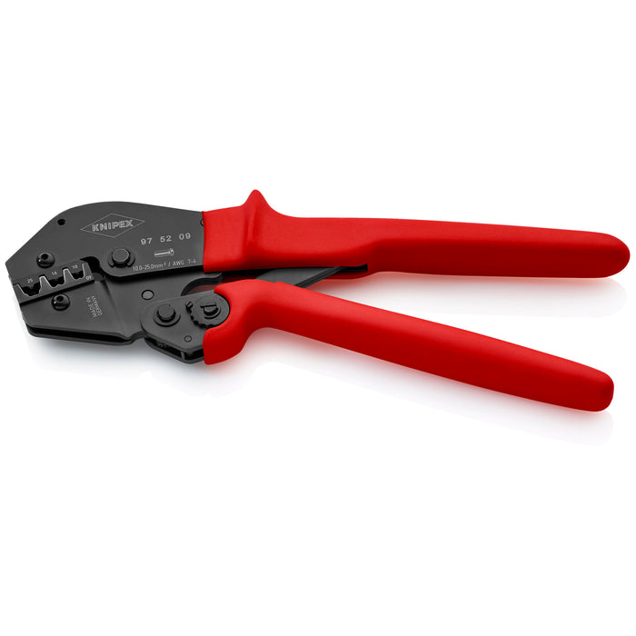 Knipex 97 52 09 10" Crimping Pliers For Insulated and Non-Insulated Wire Ferrules