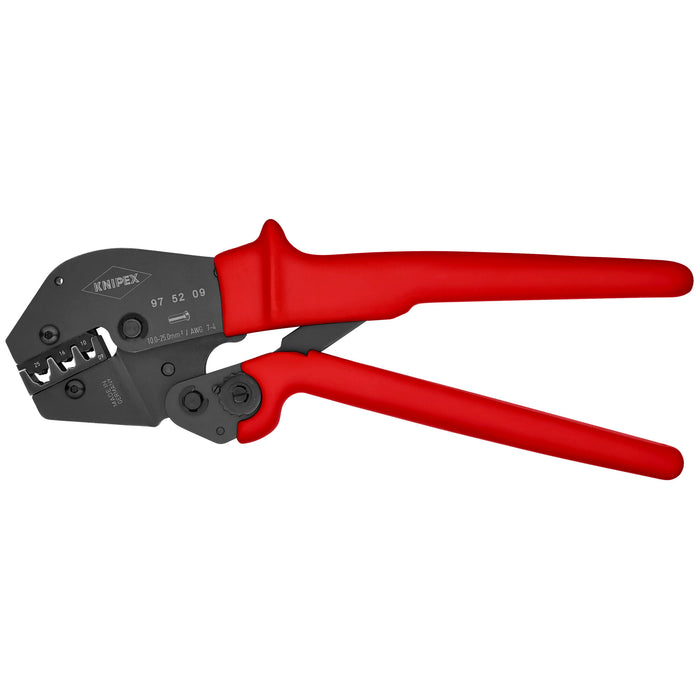 Knipex 97 52 09 10" Crimping Pliers For Insulated and Non-Insulated Wire Ferrules