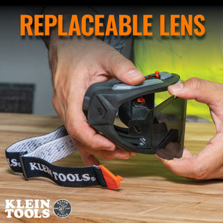 Klein Tools 60482 Safety Goggles, Replacement Lens, Gray