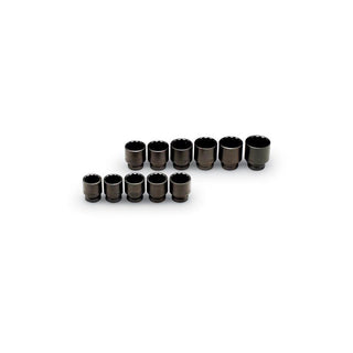 Wright Tool 604 3/4 Drive 11 Piece 12 Point Impact Socket Set