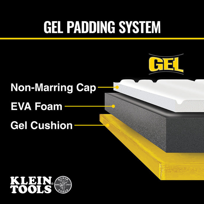 Klein Tools 60849 Non-Marring Lightweight Gel Knee Pad