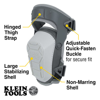 Klein Tools 60897 Non-Marring Heavy Duty Stabilizer Knee Pad