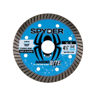 Spyder 14116 Masonry Cutting Wheel, Cont. Turbo, 4-1/2"