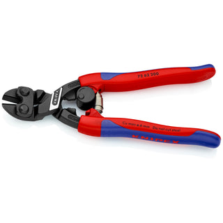 Knipex 72 62 200 SBA 8" High Leverage Flush Cutter for Plastic and Soft Metal