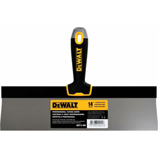 Dewalt DXTT-2-138 14 in. Stainless Steel Taping Knife with Soft Grip Handle