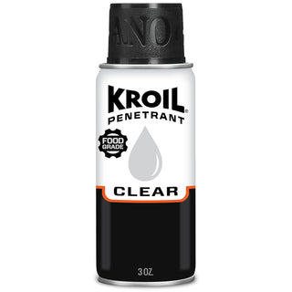 Kroil CKS032 Clear Food Grade Penetrating Oil, Aerosol Spray-3oz Can