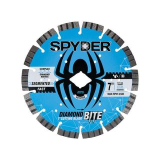 Spyder 14121 Masonry Cutting Wheel, Segmented, 7 Inch