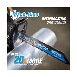 Spyder 200324 Mach-Blue 10/14TPI - 12 Inch 2-Pack