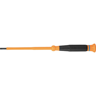 Klein Tools 6254INS Insulated Precision Screwdriver, Slotted 1/8-Inch