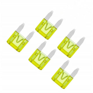 Philmore 64-6020 Mini Blade Type Fuse 5 Pack