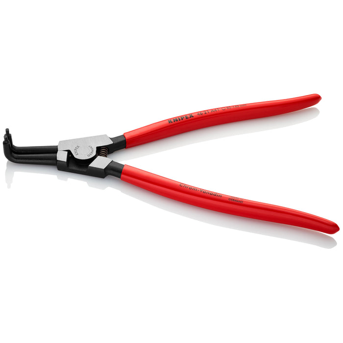 Knipex 46 21 A41 11 3/4" External 90° Angled Snap Ring Pliers-Forged Tips