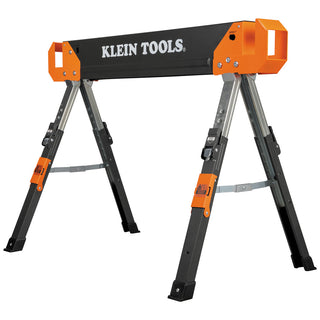 Klein Tools 66188 Adjustable-Leg Folding Saw Horse and Jobsite Table