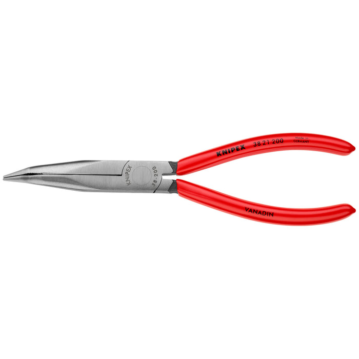 Knipex 38 21 200 8" Long Nose 40° Angled Pliers without Cutter
