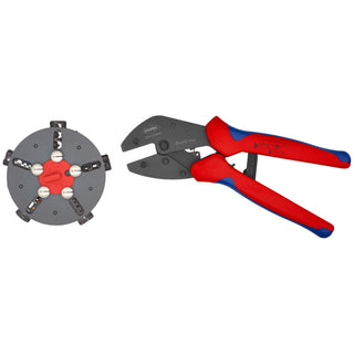 Knipex 97 33 02 9 1/4" MultiCrimp® Crimping Pliers